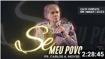 Culto de 08.05.2022