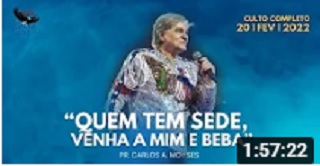 Culto de 20.02.2022