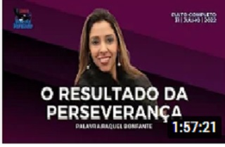 Culto de 31.07.2022