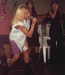 Liliane no Acampamento
