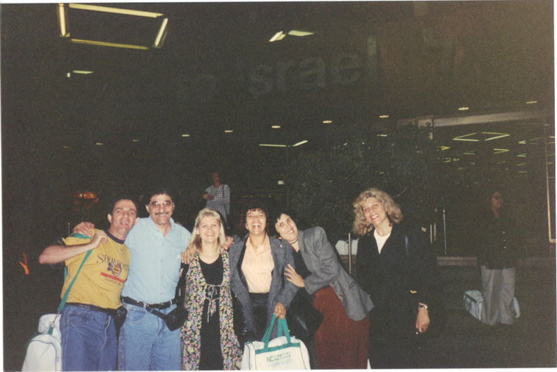 Chegada em Tel Aviv