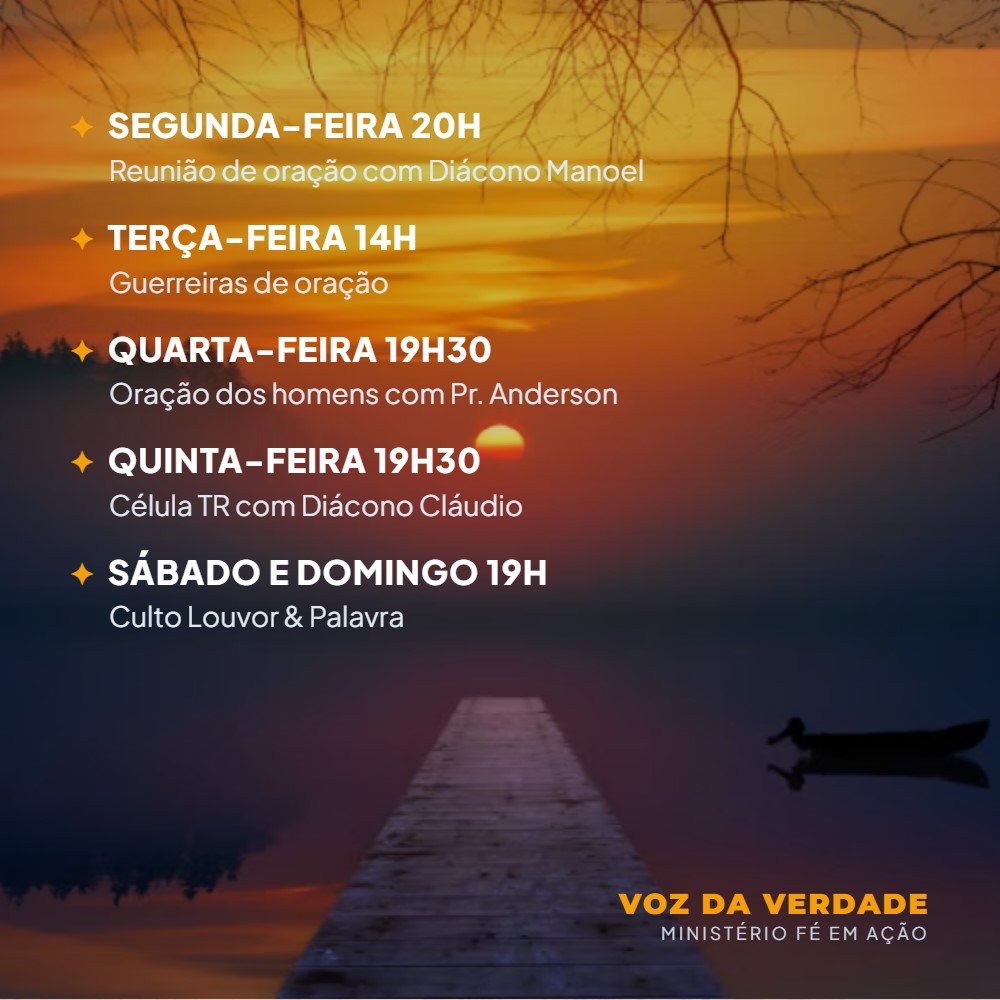 Programação da Igreja